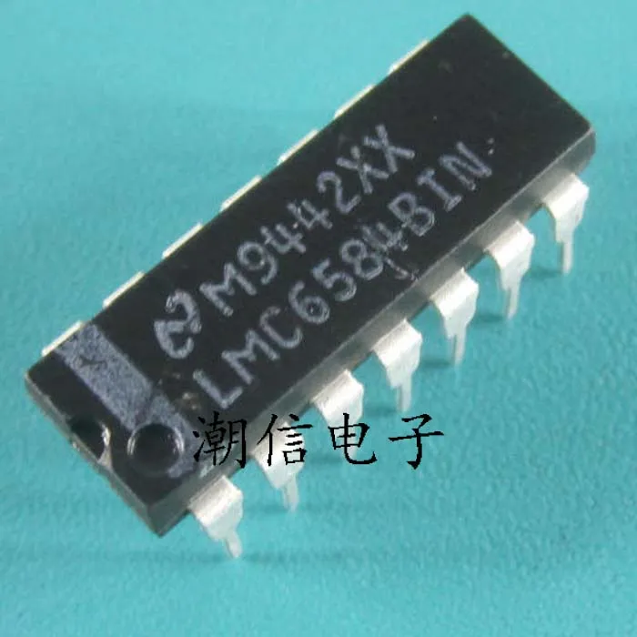 

free shipping LMC6584BIN LMC6584AINDIP-14 10PCS