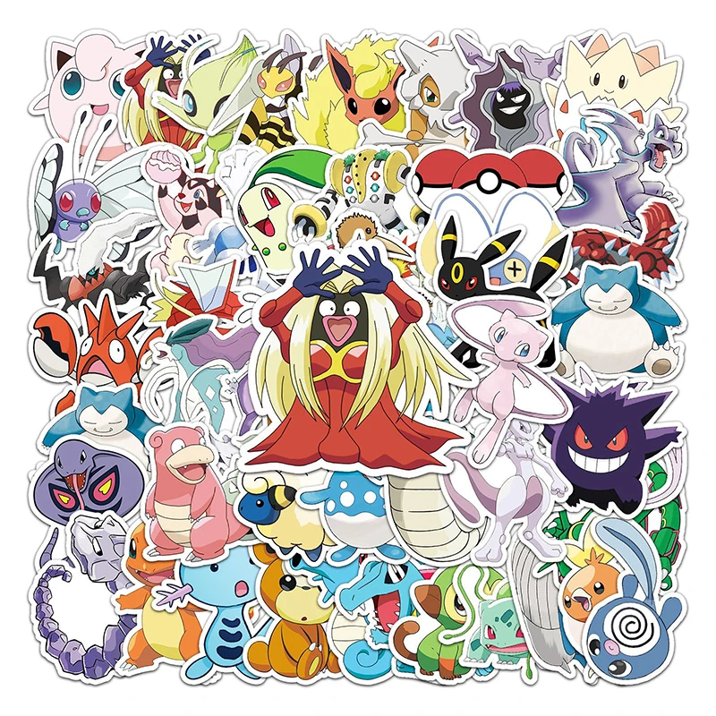 

50 шт., водонепроницаемые Стикеры для скейтборда, чемодана