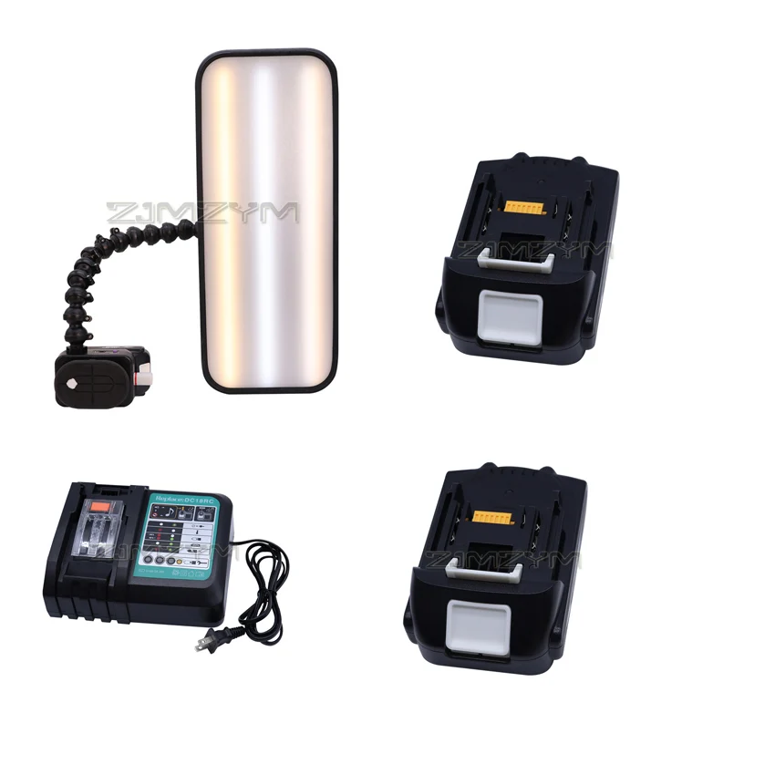 

Вогнутая ремонтная выравнивающая лампа Hail Pit Бесшовная ремонтная лампа для обнаружения формы листового металла Специальная светодиодная лампа Батарея 18 В