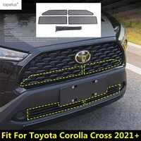 car front insect insert grill net dustproof catkin protective screening mesh cover for toyota corolla cross 2021 2022 accessoies