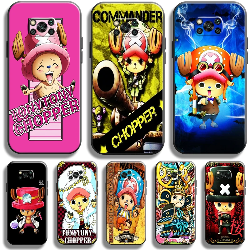 

One Piece Tony Tony Chopper For Xiaomi Poco X3 GT POCO X3 Pro NFC Phone Case Back Coque TPU Carcasa Silicone Cover