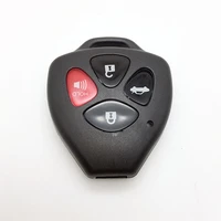 no blade 234 buttons remote car key case shell fob for toyota camry corolla avalon venza 2007 2008 2009 2010 2011 2012