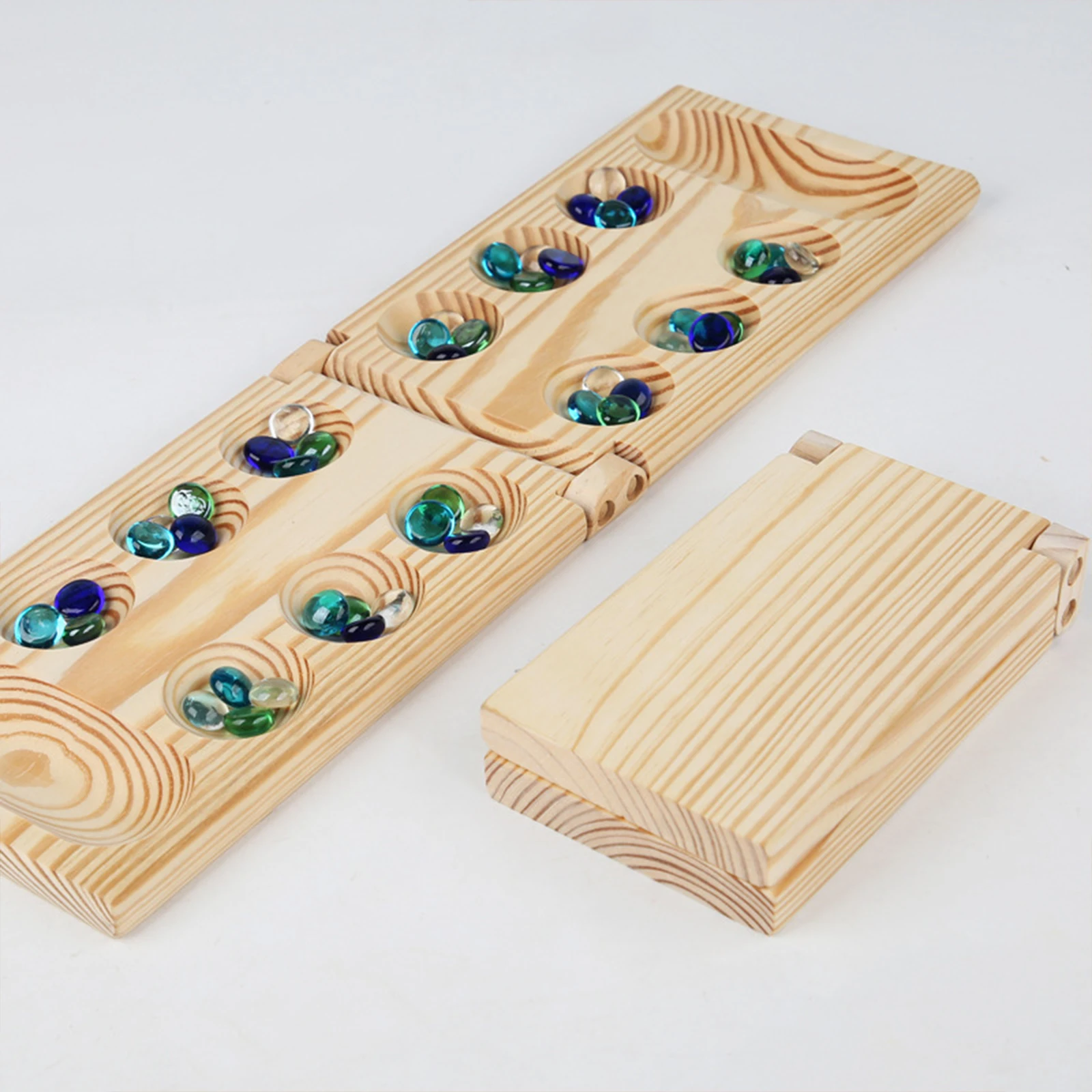 Настольная игра Mancala разноцветные бусины классические для улучшения навыков
