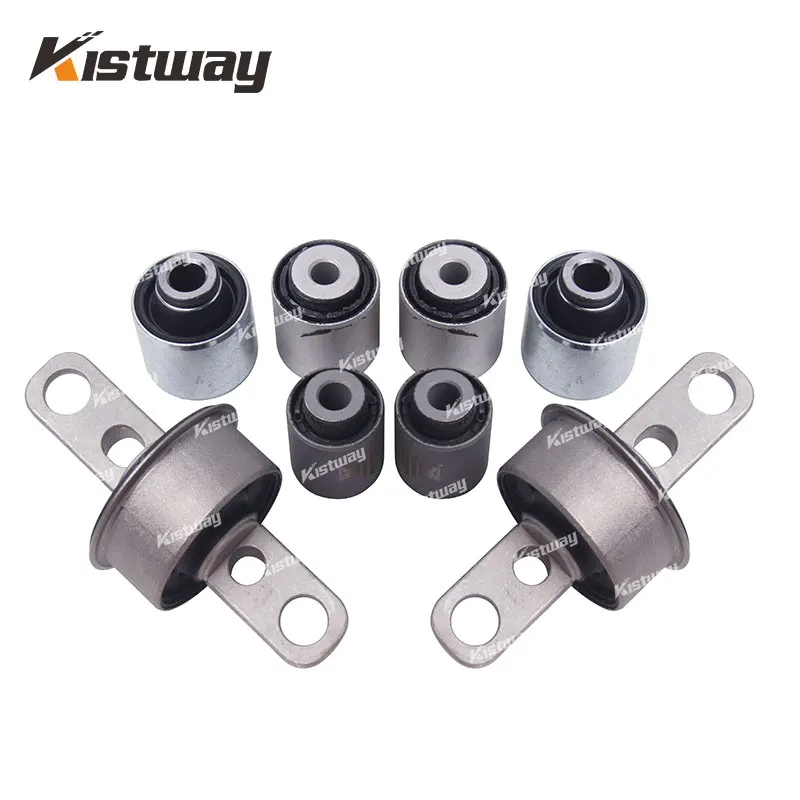 

8 шт. комплект втулок заднего верхнего нижнего рычага управления для Jeep Cherokee KL 2013-2018 для CHRYSLER 200 68155227AE 5090099AC 68207620AA