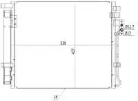 

Радиатор кондиционера для CKI895016 для SORENTO 2009-