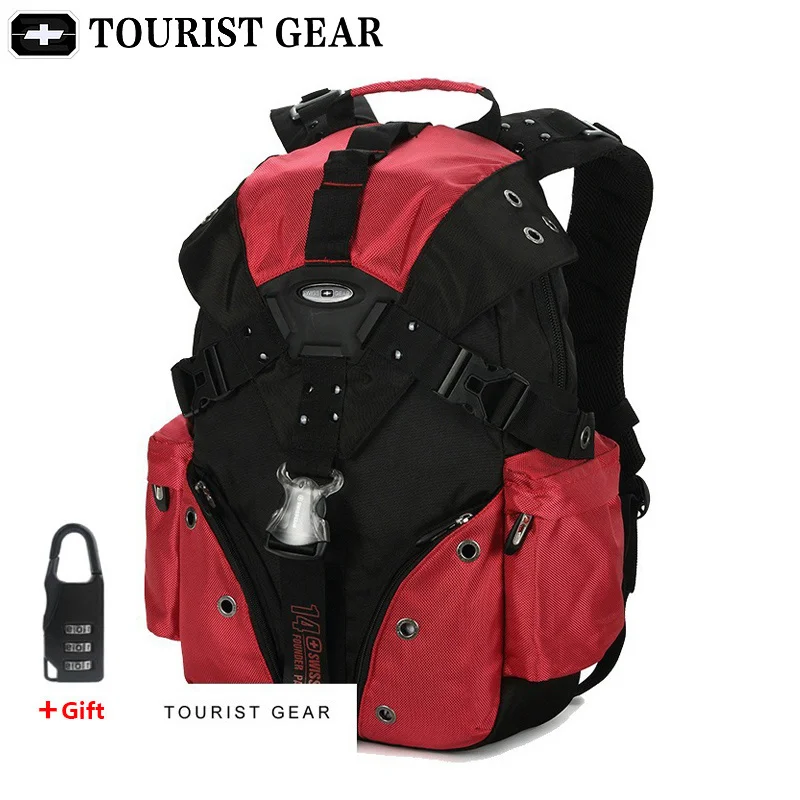bagpack men mochila swiss backpack Travel rugzak TOURIST GEA