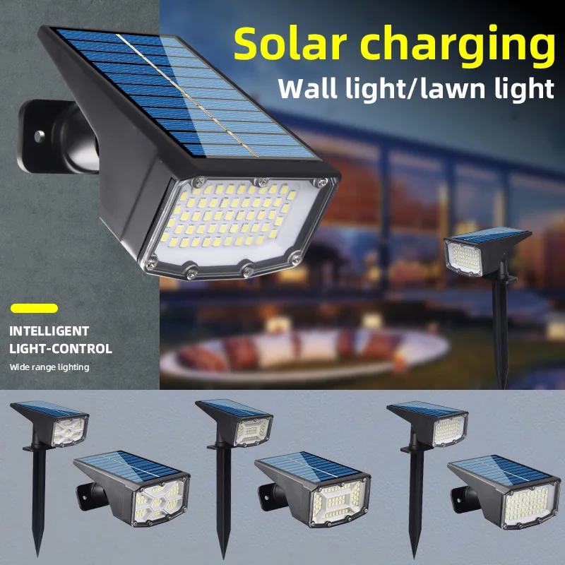50/53 LEDS Solar Light Outdoor Waterproof Lawn Lamp Home Outdoor Solar Spotlights Garden Lamp Garden Tree Lamp