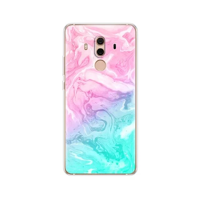 

soft TPU Case For Huawei Mate 10 lite Printing Drawing silicon Phone Cases Cover For Huawei Mate 10 pro coque for mate 10