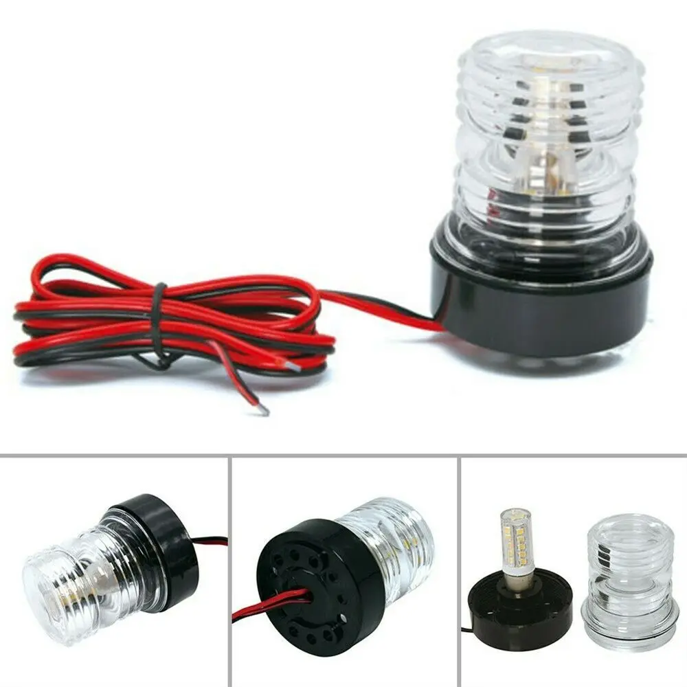 

Accessories All Round Retrofit 360 Degree Fishing Boat Yacht Signal Lights NAV Lamp Marine Port Boat Navigation Lights