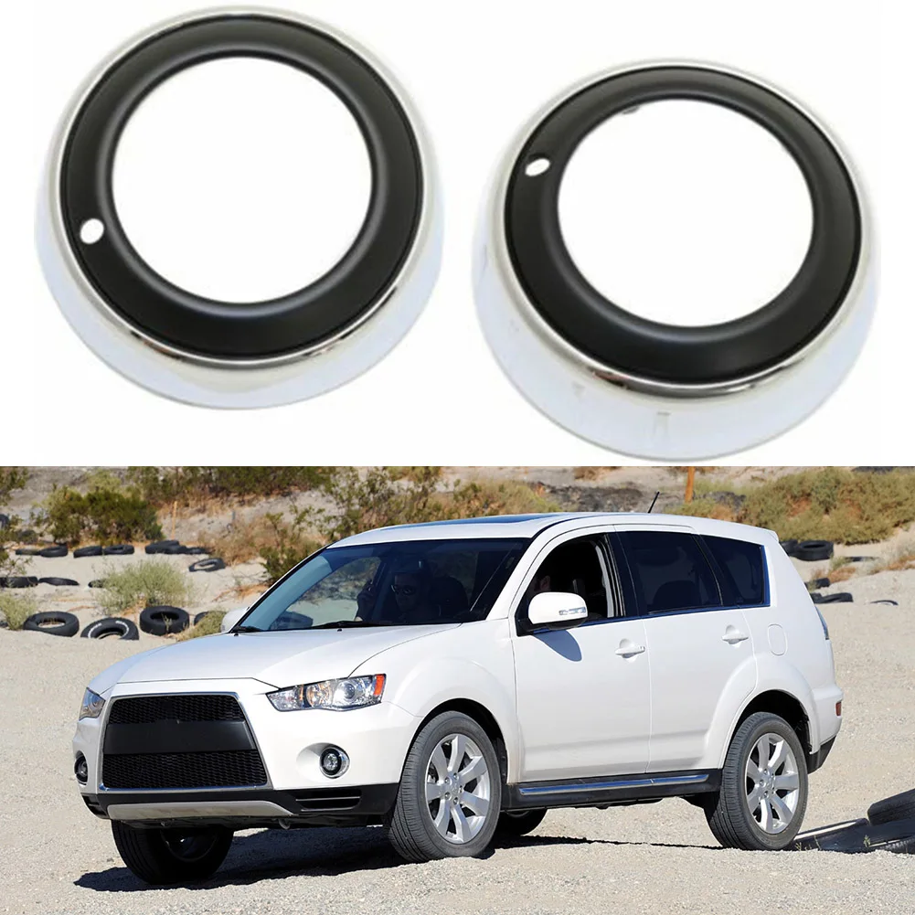 

2 шт., хромированный передний бампер для Mitsubishi Outlander 2010-2011