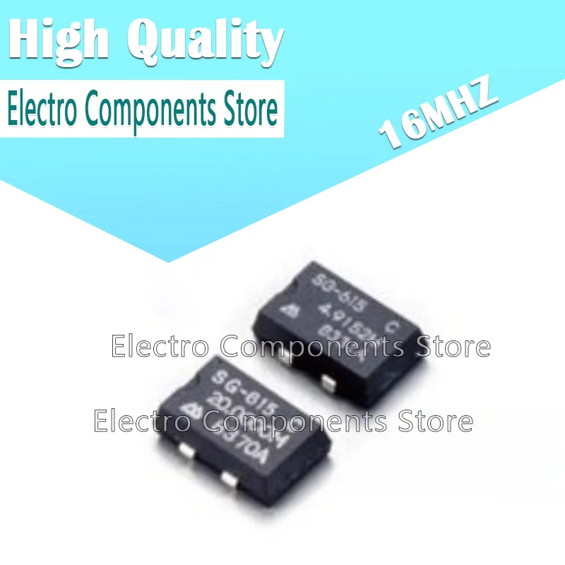 SG-615P 16MHZ 16M 16,000 MHZ 9*14mm 3,3 V 5V 50ppm -40-85 активный кристаллический генератор SMD 4-pin