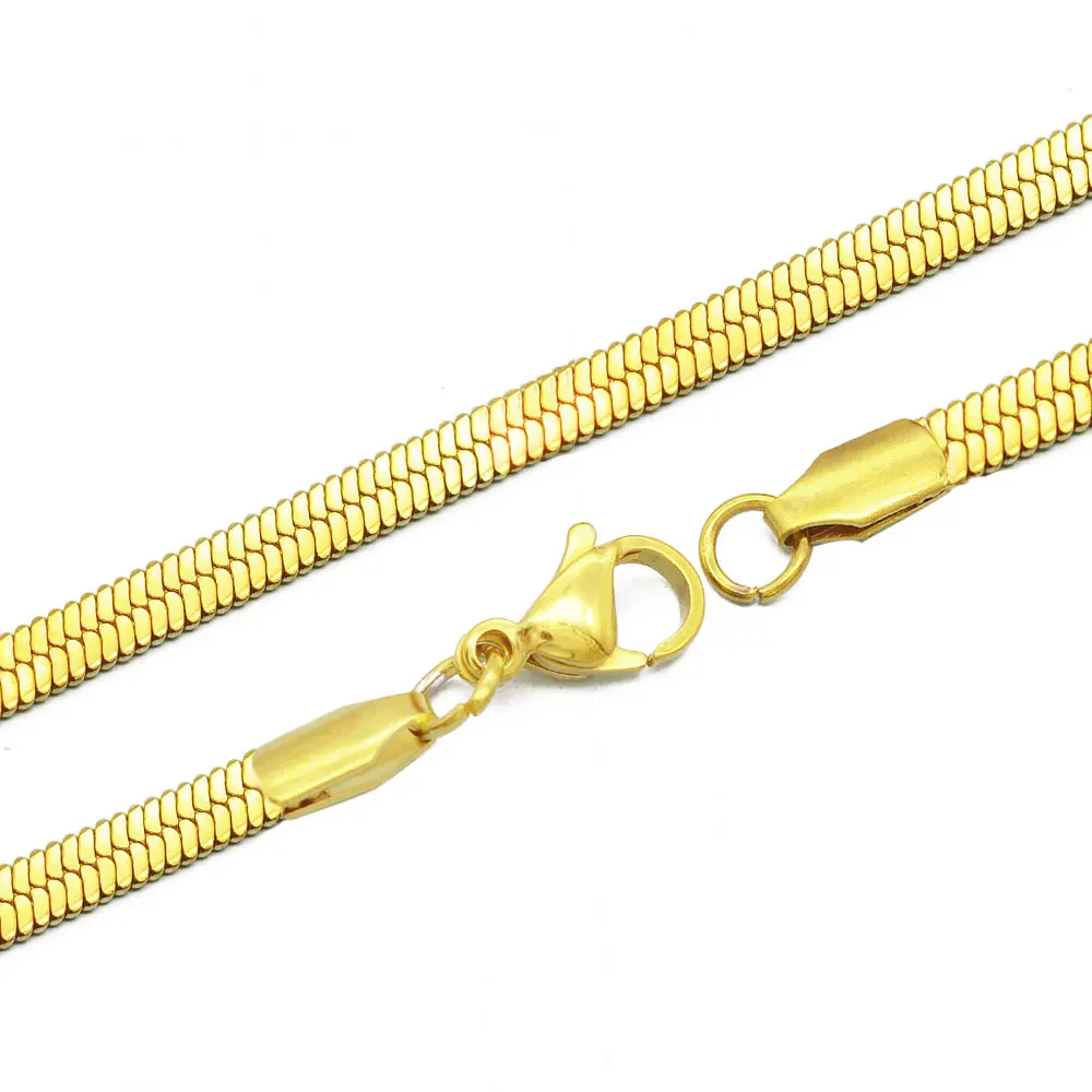 Женское Ожерелье-цепочка в форме змеи из нержавеющей стали 100% |