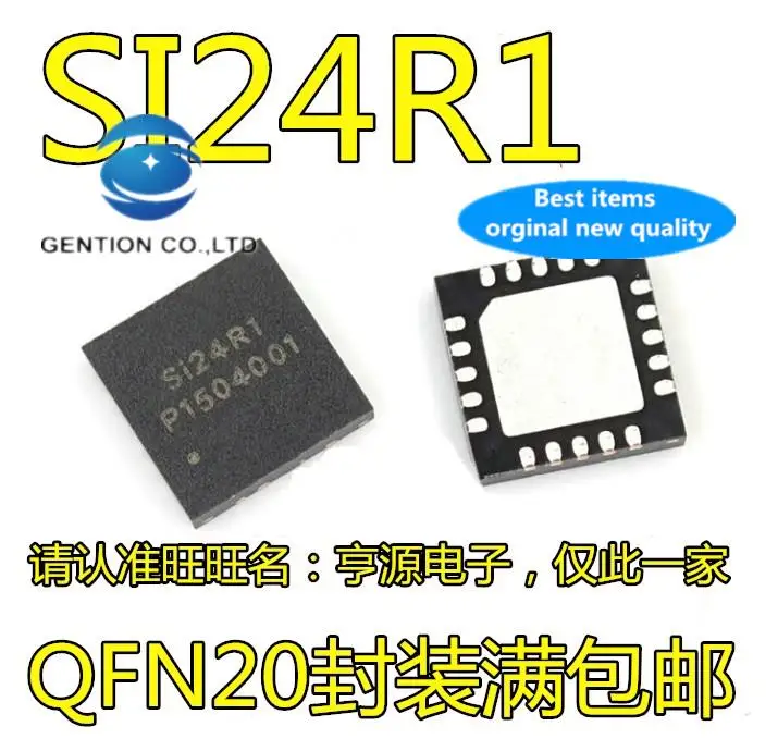 

10pcs 100% orginal new in stock SI24R1 Si24R1 SI24R2 SI24R2E Wireless RF Transceiver Chip QFN