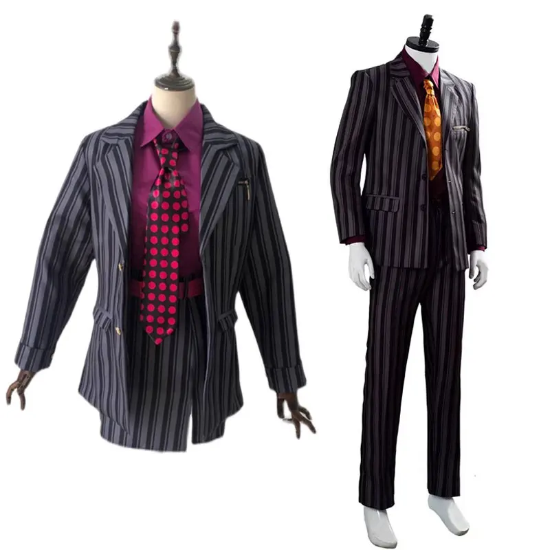 Jo Adventure Vinegar Doppio Diavolo костюмы для косплея аниме наряд Хэллоуин вечерние триш Уна