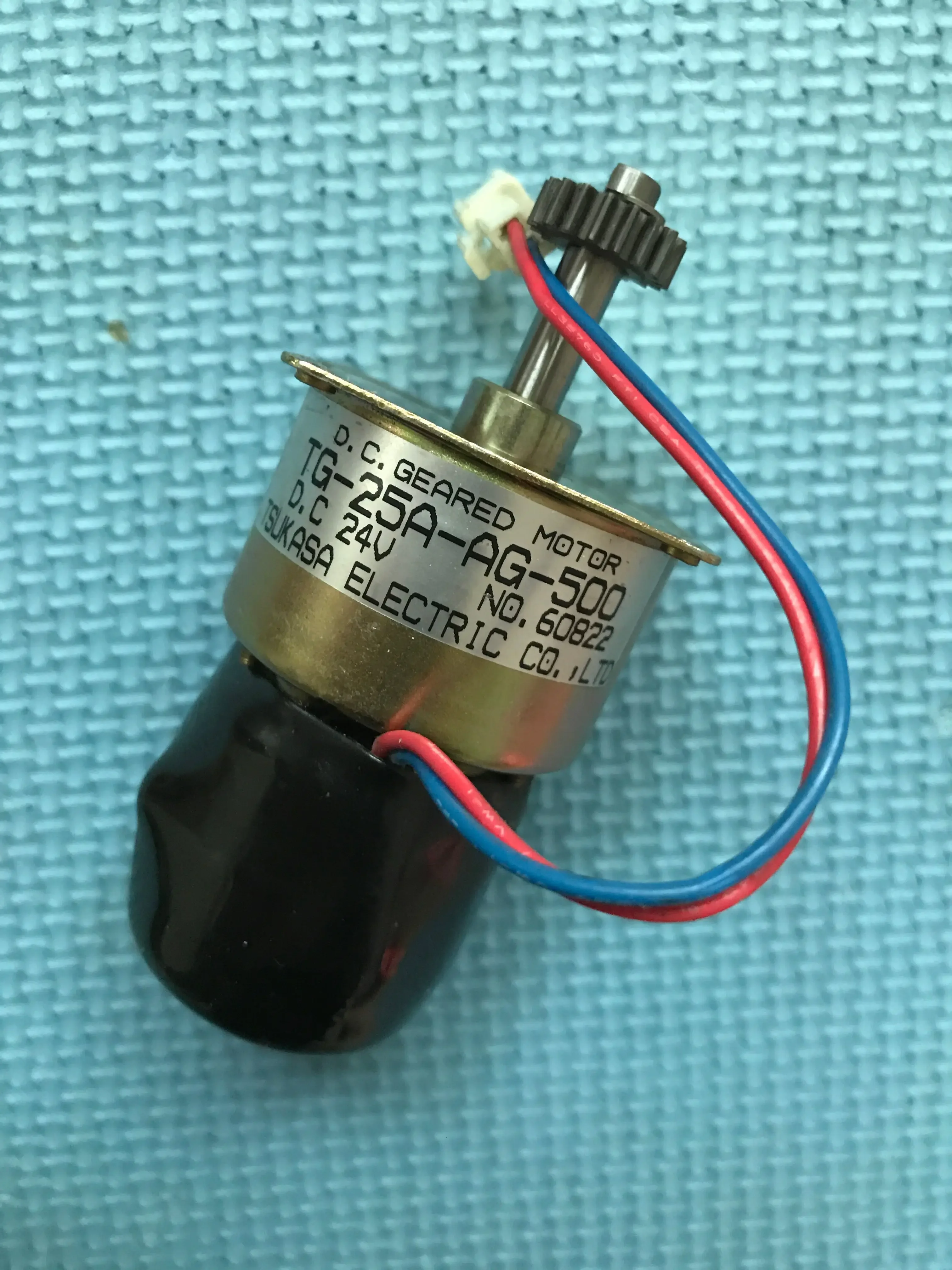 TSUKASA Chikasha микро мотор-редуктор постоянного тока TG-25A-AG-500 DC24V