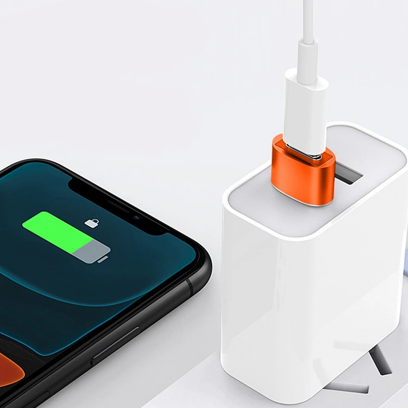 2 шт. переходник с USB Type C на 3 0 OTG 6 А