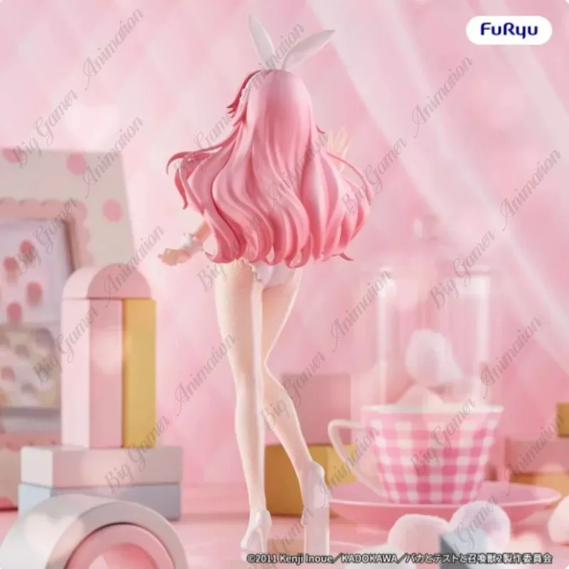 Фото В наличии: Оригинальная коллекционная фигурка FURYU Baka To Test To Shōkanjū Mizuki Himeji BiCute Bunnies №3