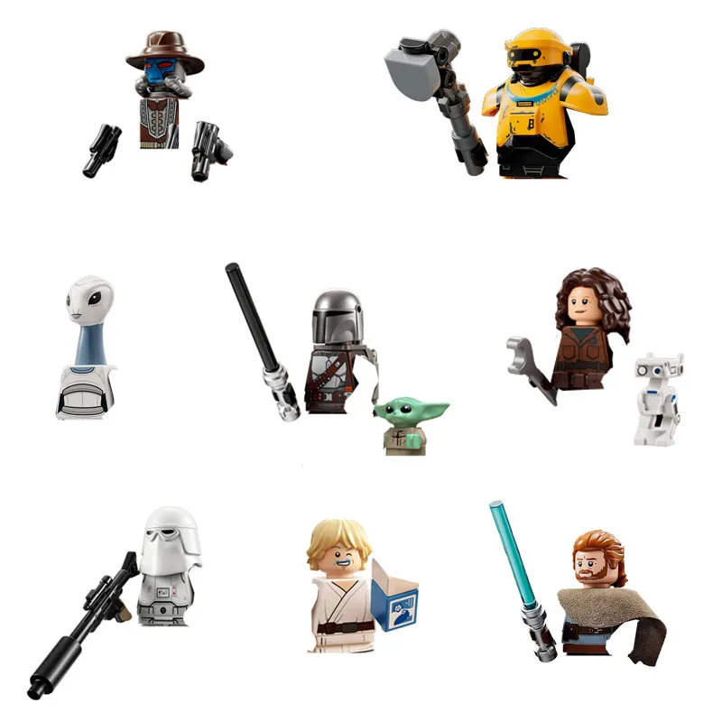 

KM66037-66044 Star Wars Soldier Building Blocks Cartoon Bricks Anime Mini Assembly Toy Kid Birthday Gift Kids Educational Toys