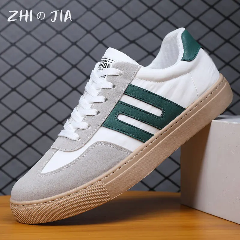 Мужские кроссовки для активного отдыха белые легкие и путешествий большие