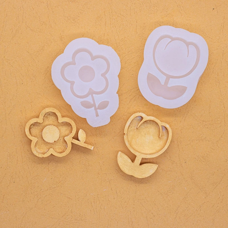 

Силиконовая форма с цветочным рисунком