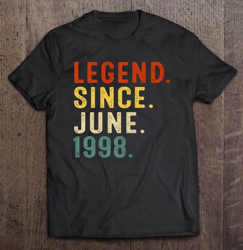 

Мужские футболки премиум-класса Legend 23 июня 1998, подарок на день рождения 23 года, футболка с мангой, рубашка, одежда, топы, большие размеры
