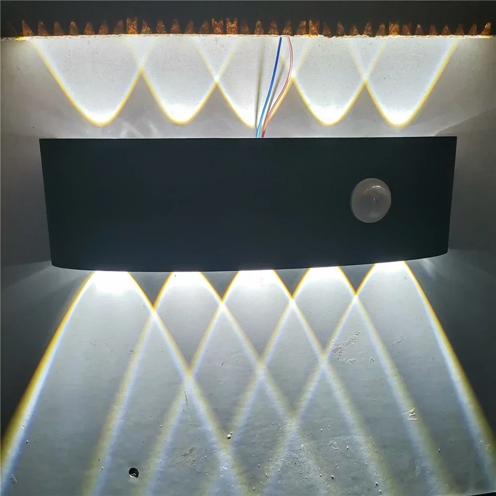 

Lamp with Motion Sensor Outdoor Wall Light 10W Wall Lamp for Bedroom Wall Mounted AC85-265V