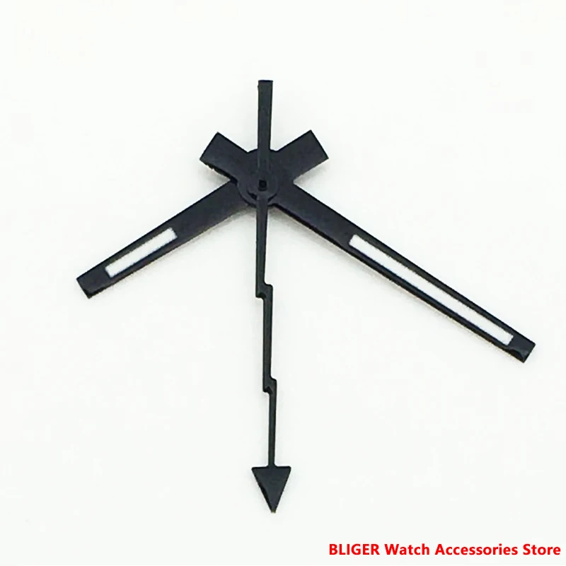 

Bliger Watch Black Hand Minute Hand Luminous Hand Minute Hand for MINGZHU 2813 PT5000 NH35A MIYOTA 8215 NH36A Movement