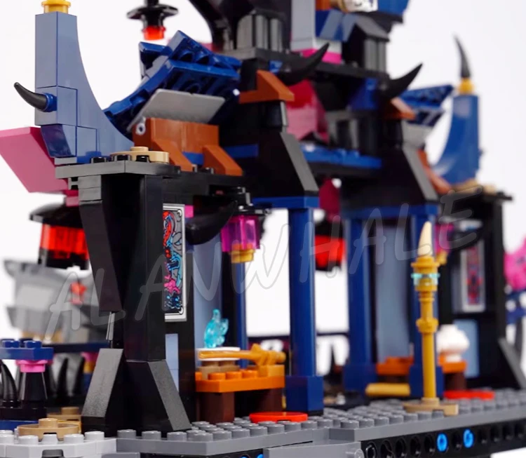 1190 шт. маска волка Shinobi тень додзо воздушный боевой робот луна гонг