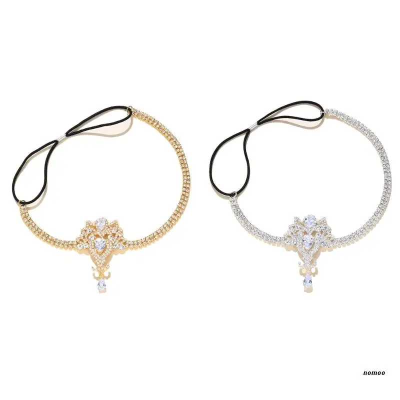 

Свадебная цепочка, свадебный головной убор в богемном стиле для выпускного вечера, украшения для волос, головной убор для женщин и девушек