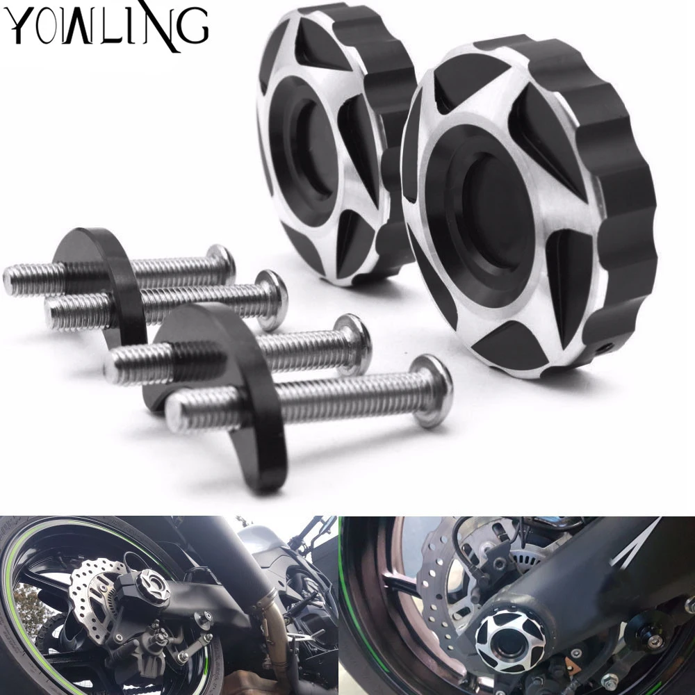 

Для Kawasaki Z1000 Z1000SX Ninja 1000 2010-2016 мотоциклетная крышка с отверстием заднее колесо вилка рама Краш колодки чехол Слайдеры протектор