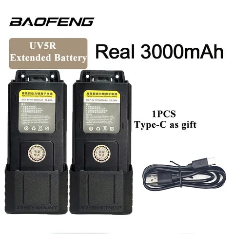 Аккумулятор Baofeng BL-5 3800 мАч для рации UV-5R