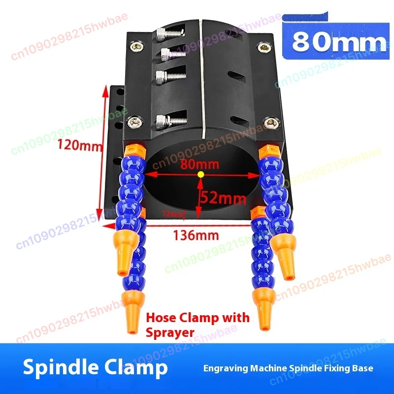 Электрический шпиндель для гравировального станка 62 мм 80 мм