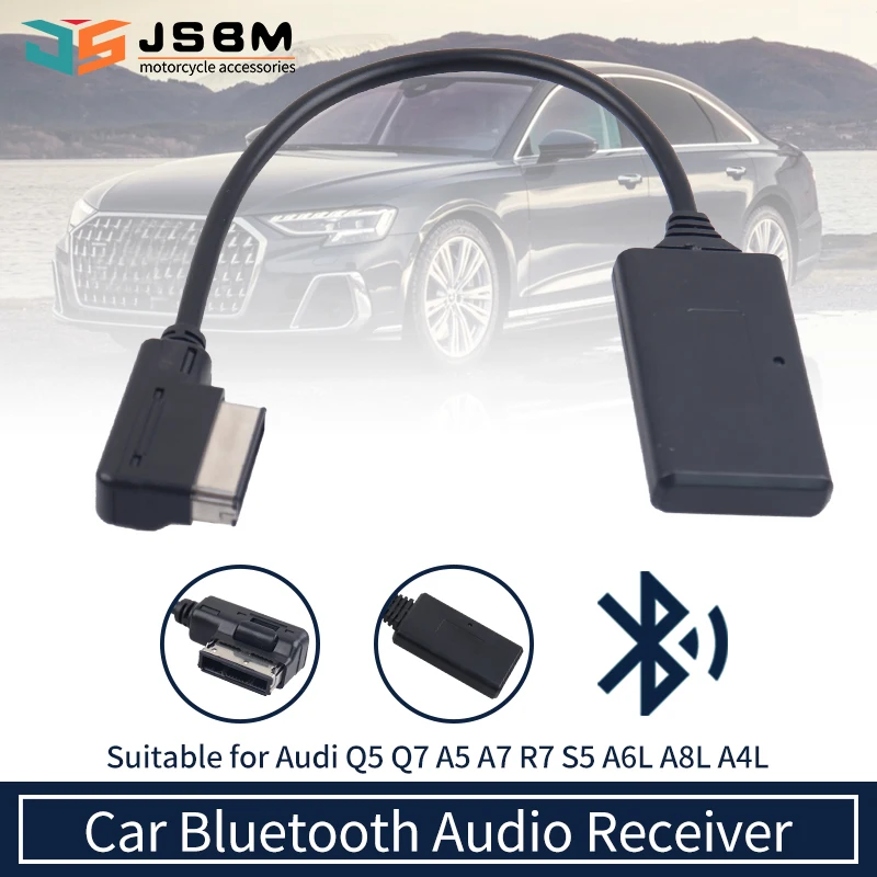 JSBM Bluetooth для автомобиля беспроводной Aux адаптер AMI музыкальный Audi VW MMI 3G MDI A3 A4 B6 A7 R7