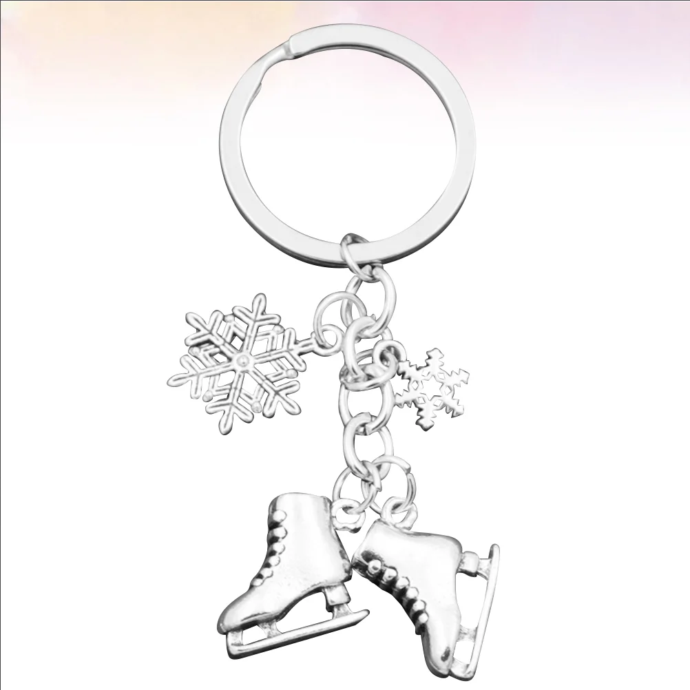 

Skates Snow Key Rings Creative Keychain Bag Hanging Ornament Keychain Pendant