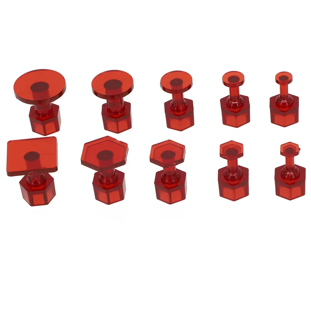 

Dent Removal Tools Glue Tabs Multiple Purposes Nylon Red Brand New Car Accessories For Car Sheet Metal Processing