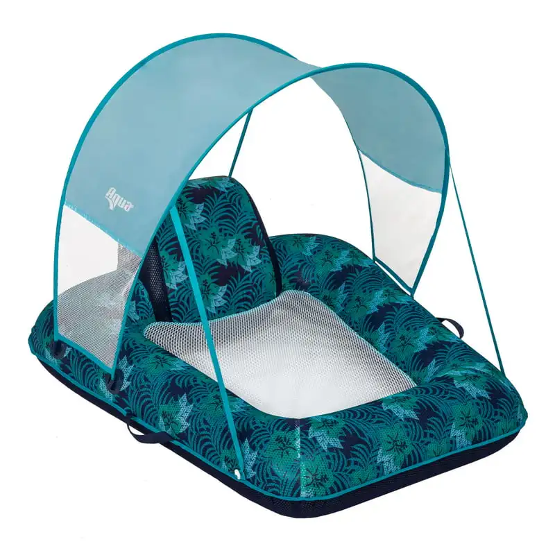 

Zero Gravity Pool Chair Lounge, Pool Float for Adults with Removable , Blue