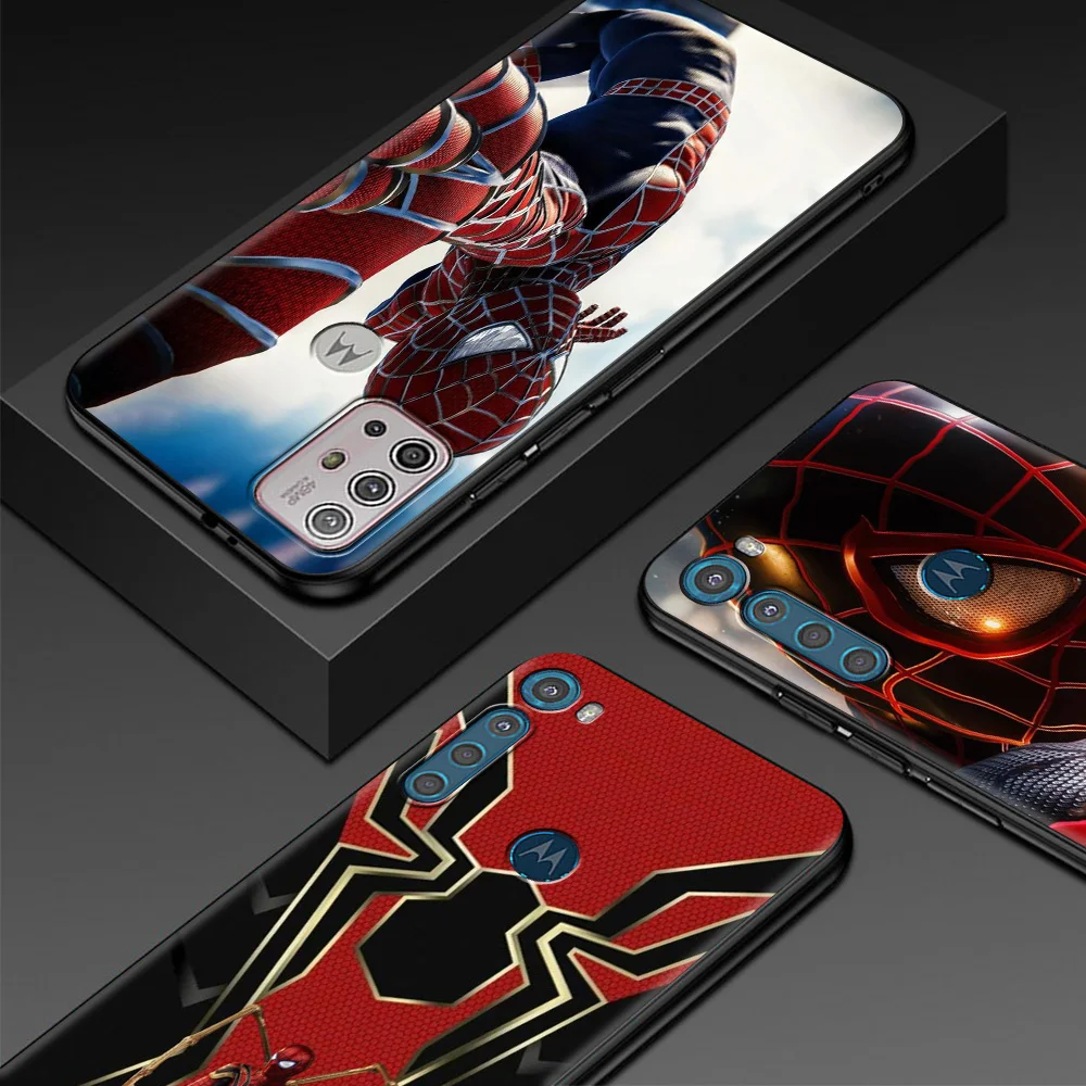 Чехол для MOTO G60 G50 G40 G30 G20 G10 G9 G8 G Edge Play Plus One Fusion E6s Edge20 Pro 20Lite Marvel Человек-паук 3 Питер