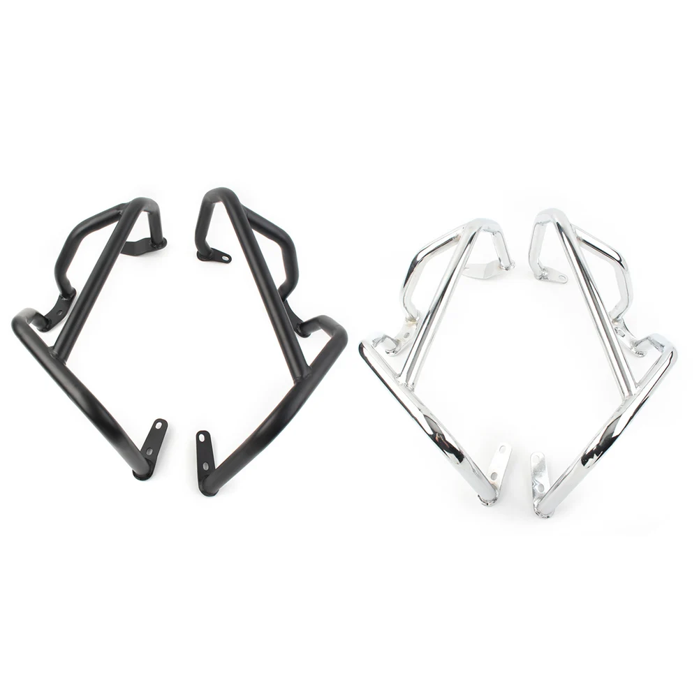 Хромированные/черные защитные ограждения двигателя мотоцикла дорожная защита
