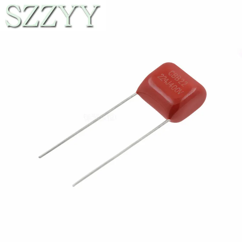 

20PCS 400V224J 400V 0.22UF 220NF 400V 224J 224 CBB P10 Polypropylene film capacitor