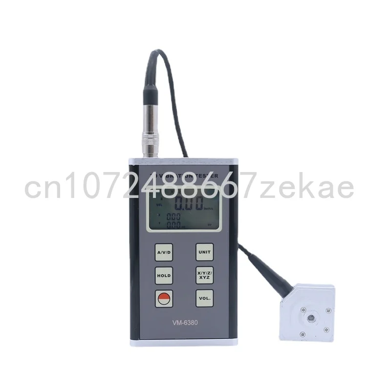 

VM-6380 Digital Piezoelectric Accelerometer 3 Axis Vibration Meter 3D Tester Vibrometer Gauge Vibration Meters