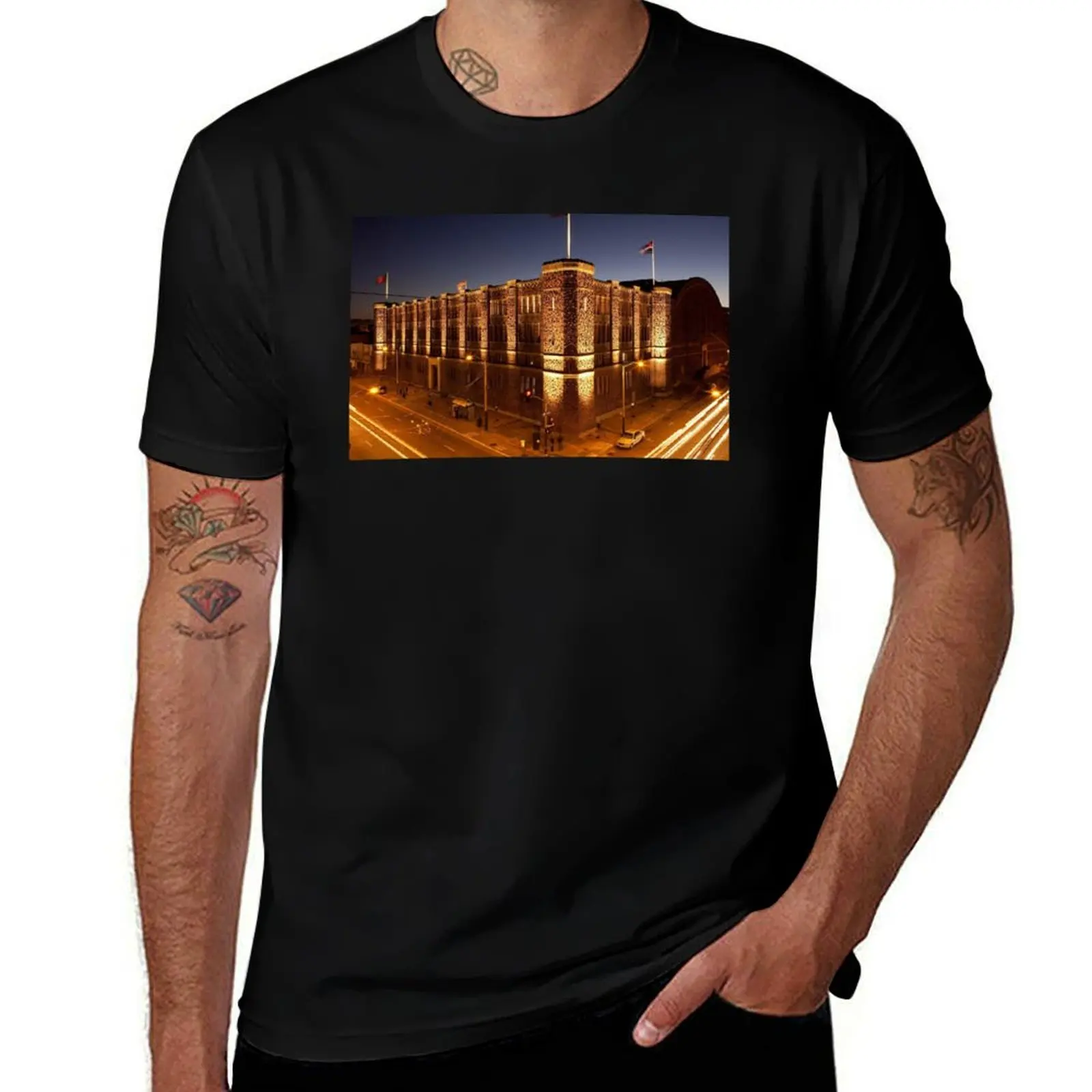Фото Футболка Armory San Francisco, таможенная футбольная футболка, топы, футболка с аниме, мужские футболки с рисунком, забавные №1