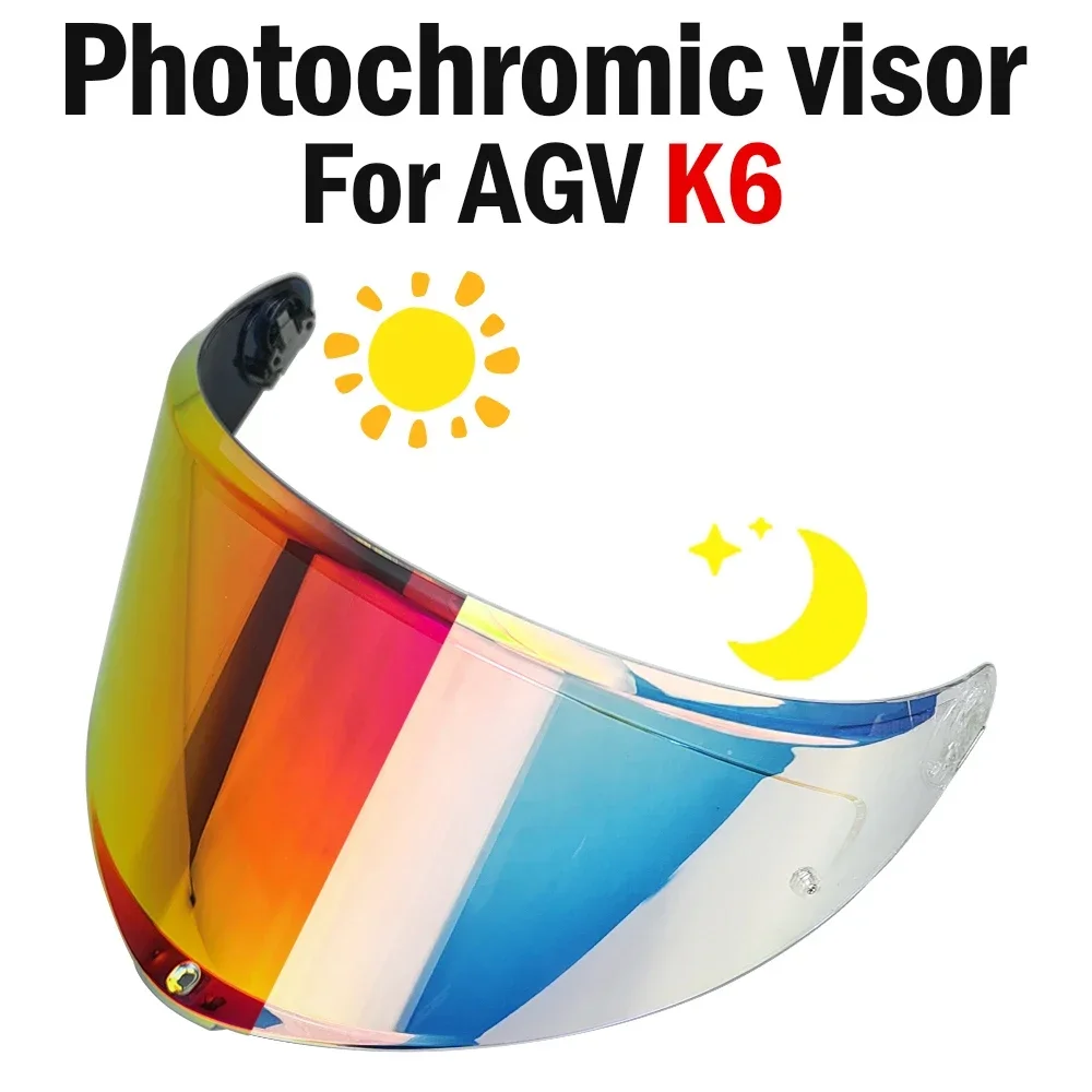 Козырек для шлема крутая вещь фотохромный козырек мотоцикла AGV K6 Accesorios Para Motos