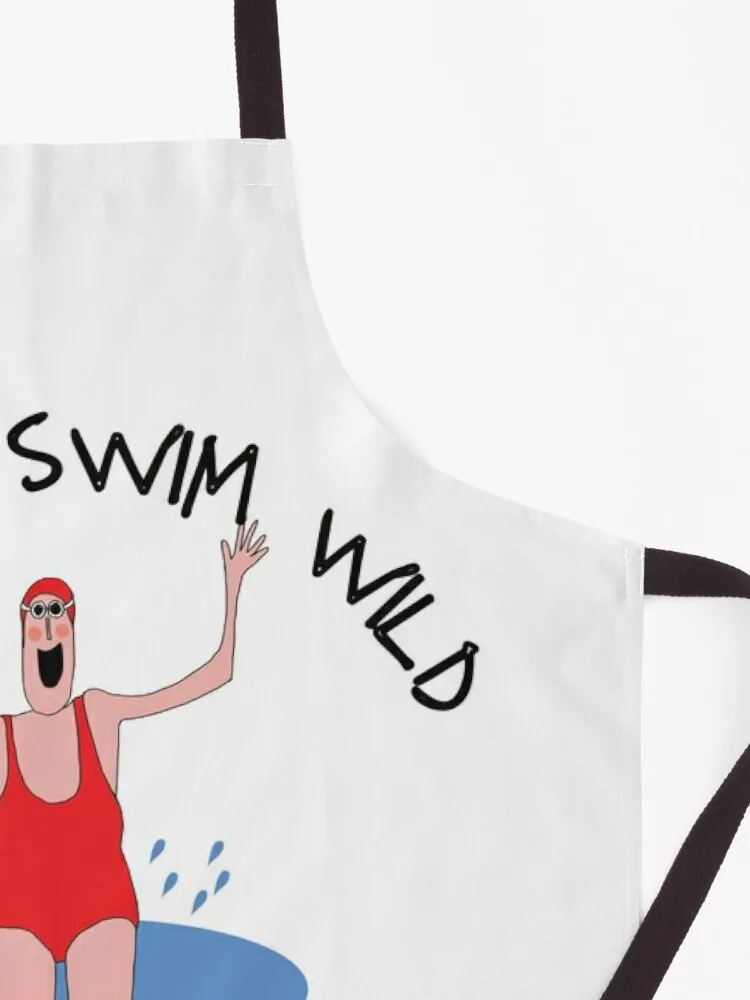 Фартук Born To Swim Wild вещи для дома и кухни фартук парикмахера мастер красоты