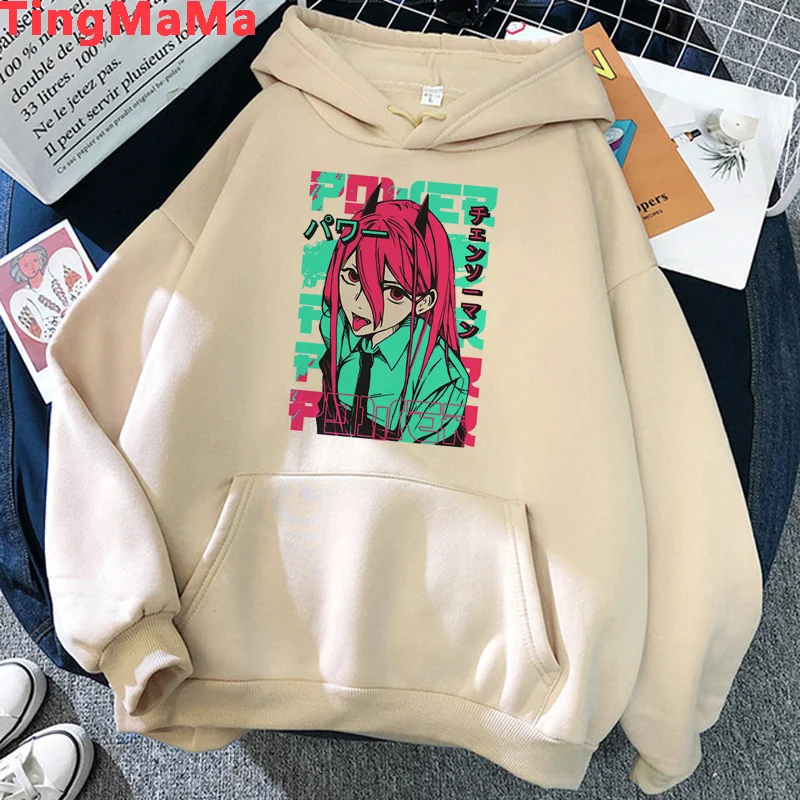 

Chainsaw Man Makima Pochita hoodies female graphic anime Korea hip hop women sweatshirts clothing streetwear harajuku
