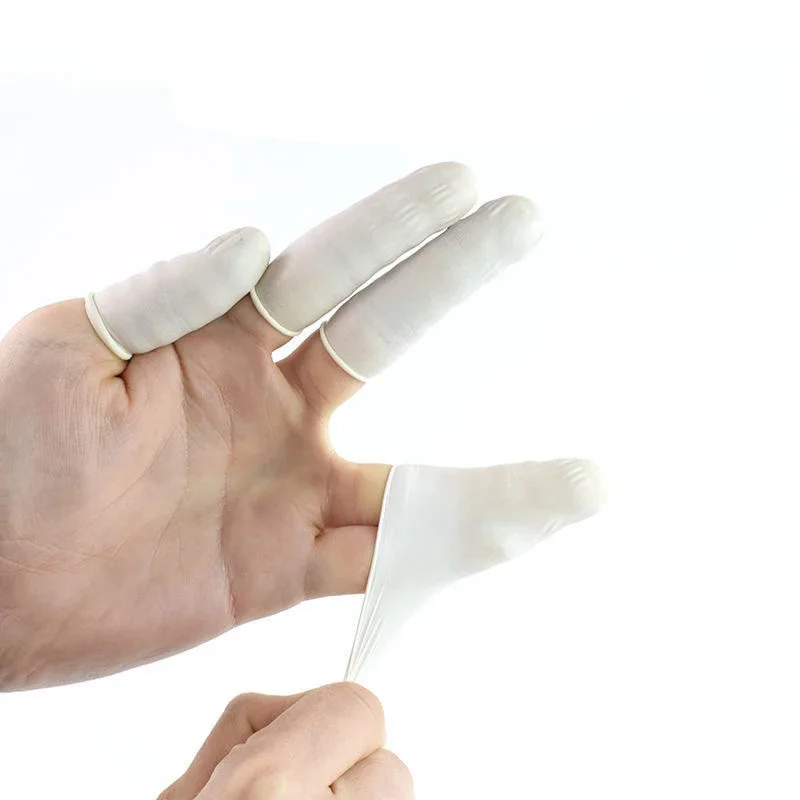 

Одноразовые резиновые чехлы для пальцев