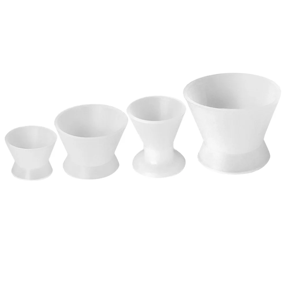 

1 Set Rubber Cup Liquid Mixing Cup Rubber Dappen Dish Sample Cups Bulk Scale Mixing Cups Set Rubber Mixing Bowl