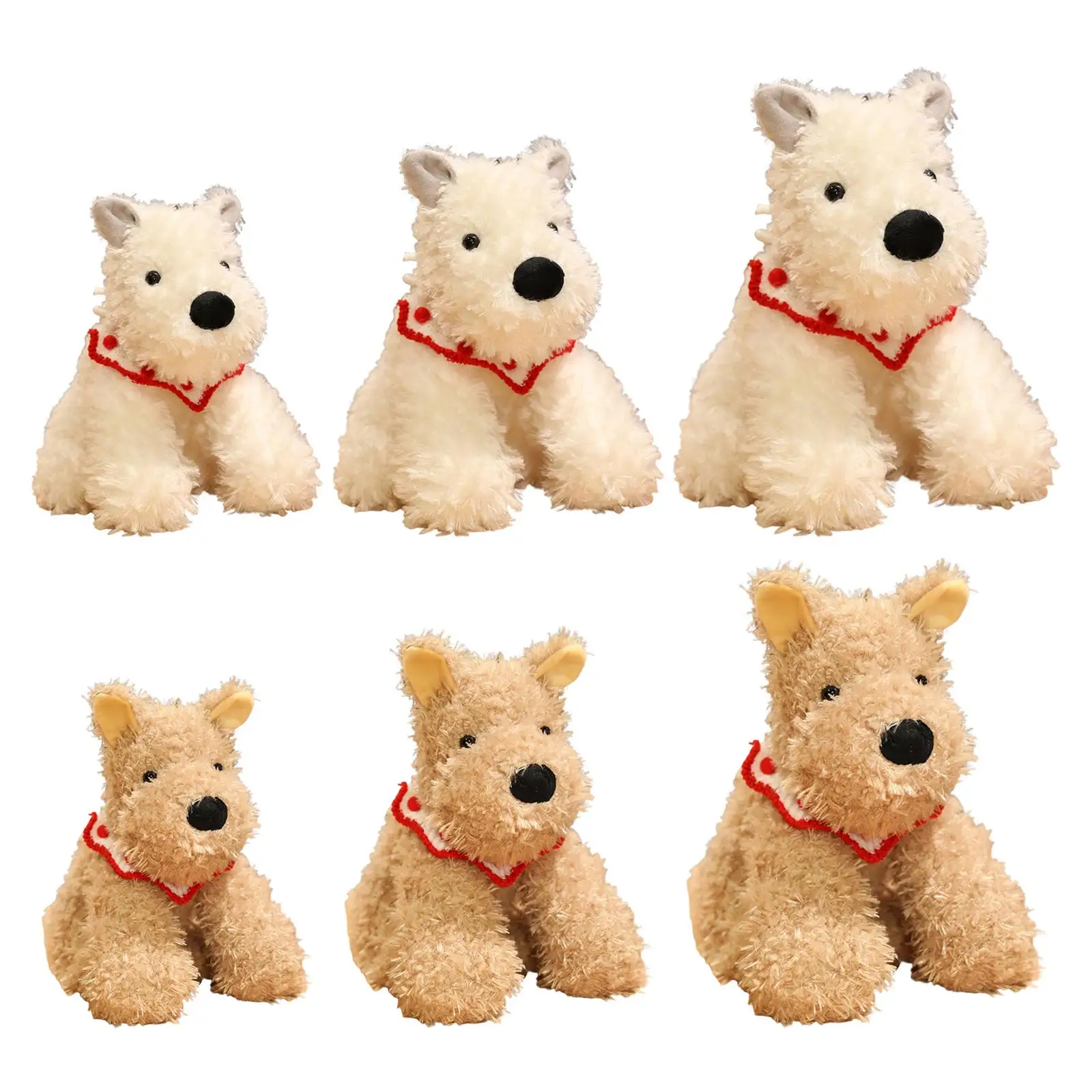 

Dog Stuffed Animal Doll Puppy Stuffed Dog Plush for Children Home Decoration Valentines Gifts