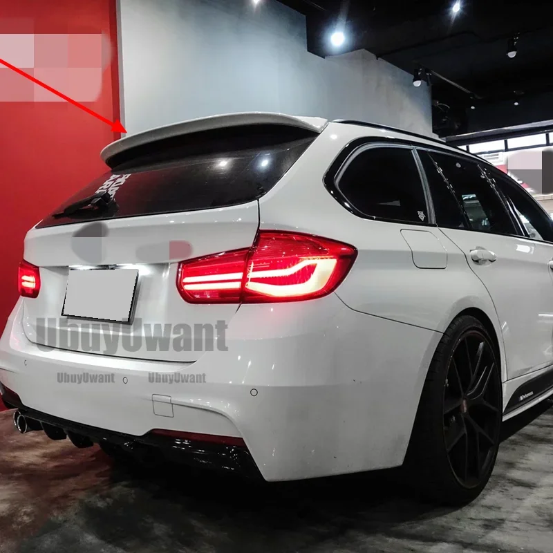 Для BMW F31 3 серии Wagon 320i Touring, оптовая продажа, задняя крышка багажника из углеродного волокна, автомобильный спойлер, крылья с утиным хвостом, 2013-2018 (art.: 3920cd59afbc0) - 3920cd59afbc0