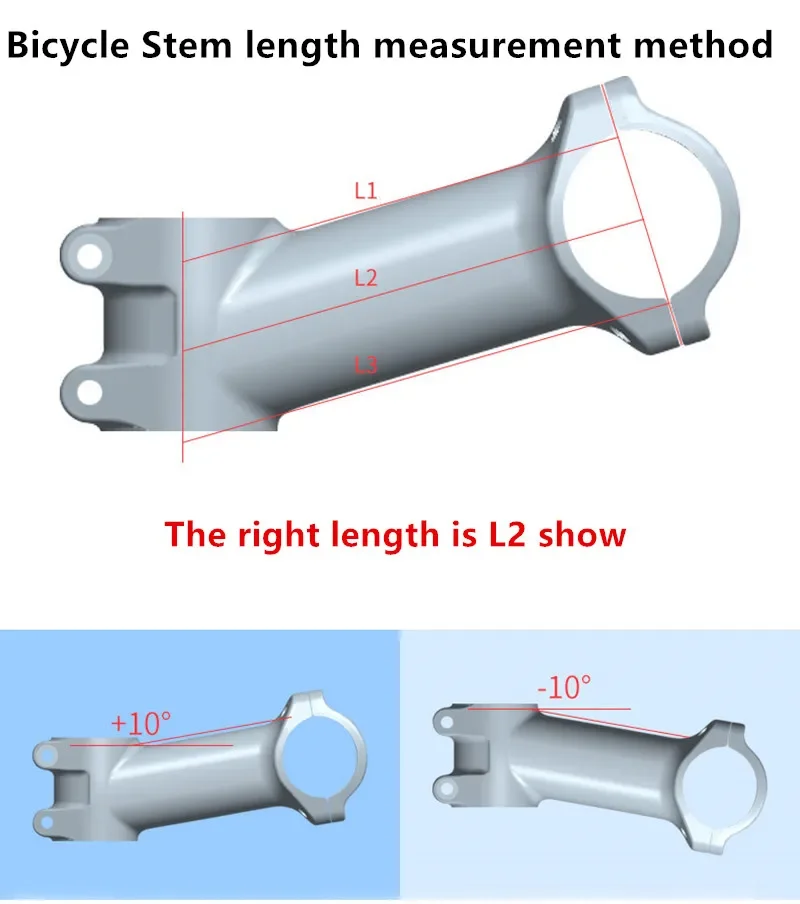 Вынос велосипеда MTB 10. ° /17 /25 /35 из алюминиевого сплава мощность 31 8 мм 60/70/80/90/100/110