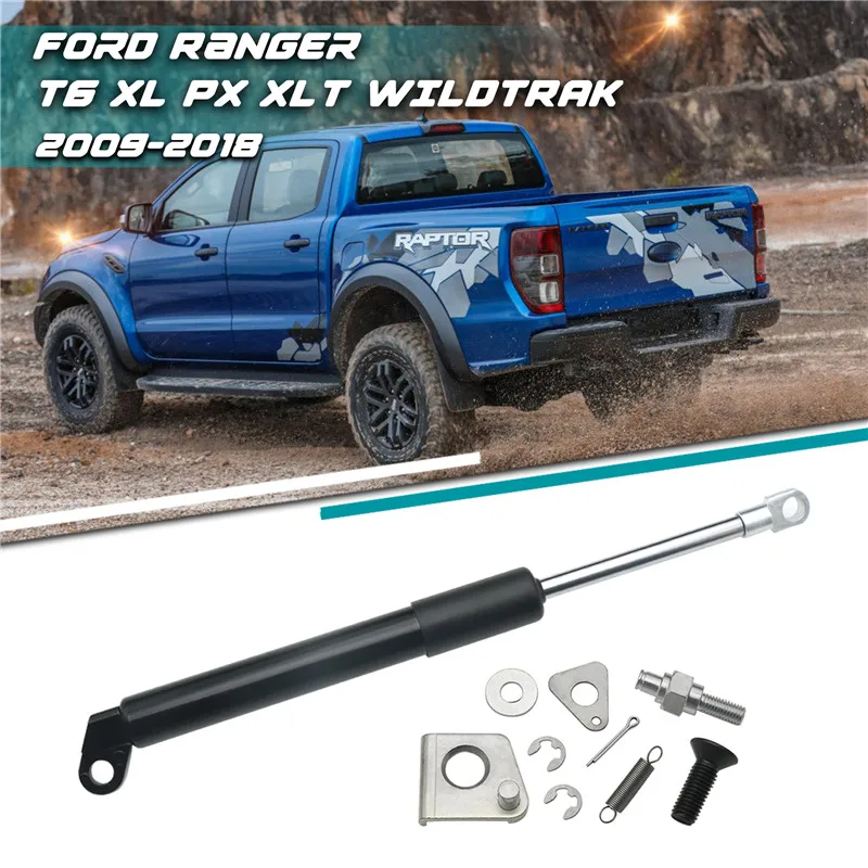 Фото 1 шт. для Ford Ranger T6 XL PX XLT WILDTRAK 2009-2018 багажная дверь автомобиля, газовая помощь, замедленные стойки, автомобильное правостороннее применение №1
